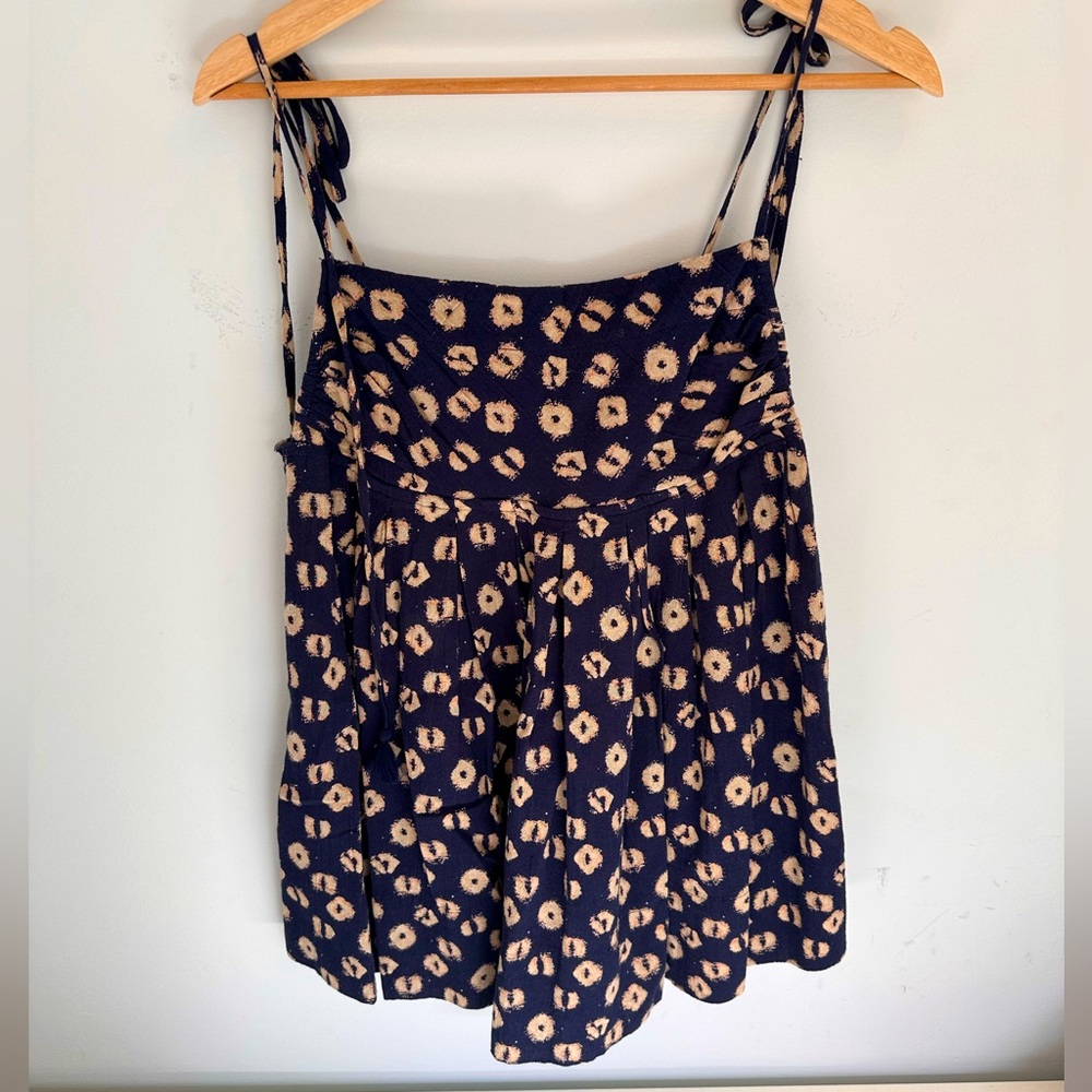 Free People Indigo Molly Tunic XS NWT